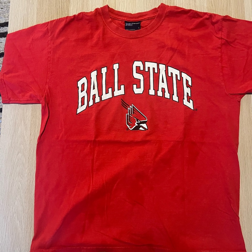 Vintage ball state tee size L